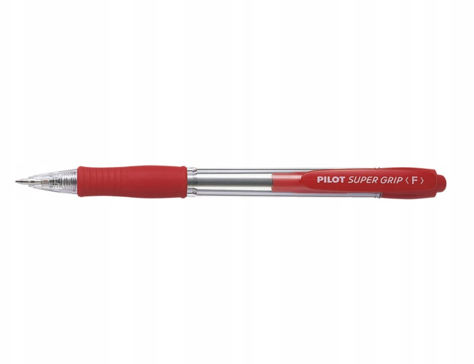 Pilot Pen Rašiklis Pilot Super Grip, raudonas, 0.7mm