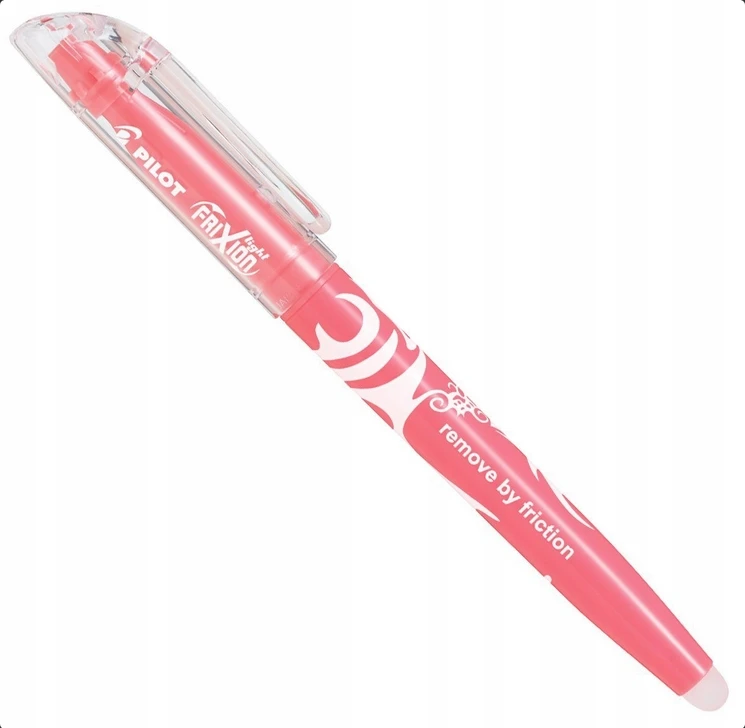 Pilot Pen Trinamasis teksto žymeklis Pultas FRIXION Light, raudona sp.