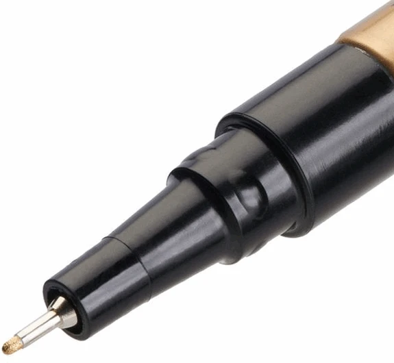 Pilot Pen Žymeklis - Pultas - 2452 - Extra plona galiukas - Aukso spalva - Pakuotė po 12