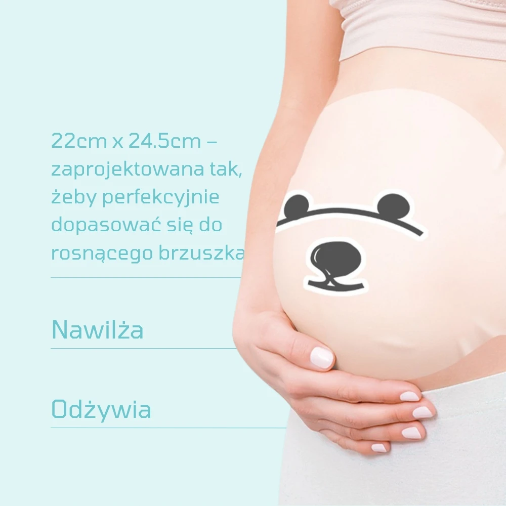 Pilvo kaukė nėščiosioms 30 ml 7 vnt. TNTNmom's drėkina ir maitina