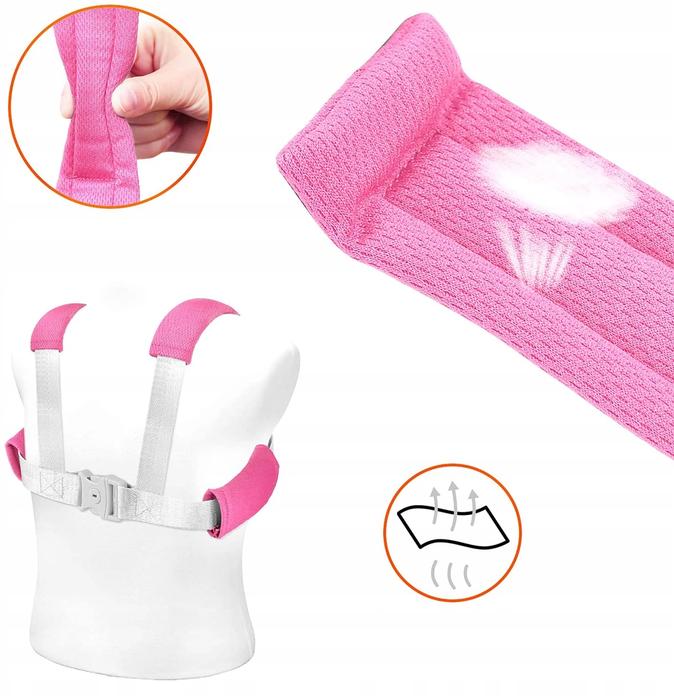 Pink 1,5M APYRANĖS SAUGUS VAIKAS ANTI KIDDING Rožinis LOCK