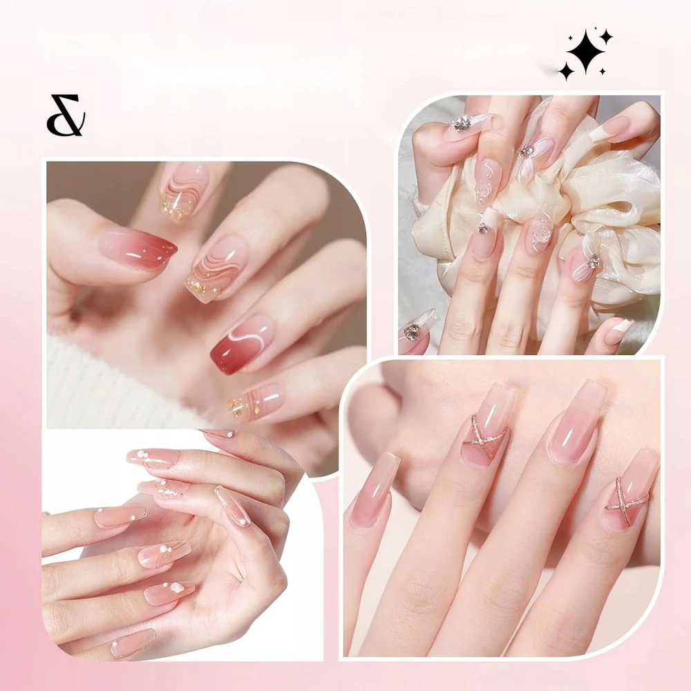 Pink GEL 15ml DAUGIFUNKCINIS NUDE Rožinis STATYBINIS AKRIGELINIS STIPRINANTIS PAGRINDAS