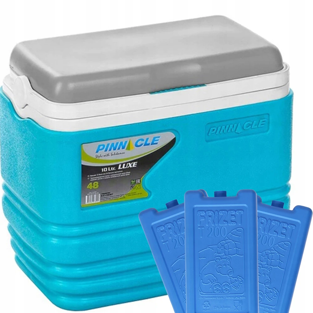 Pinnacle Tpx 7013 mini šaldytuvas 10l turkio spalvos + 3 šaldymo įdėklai
