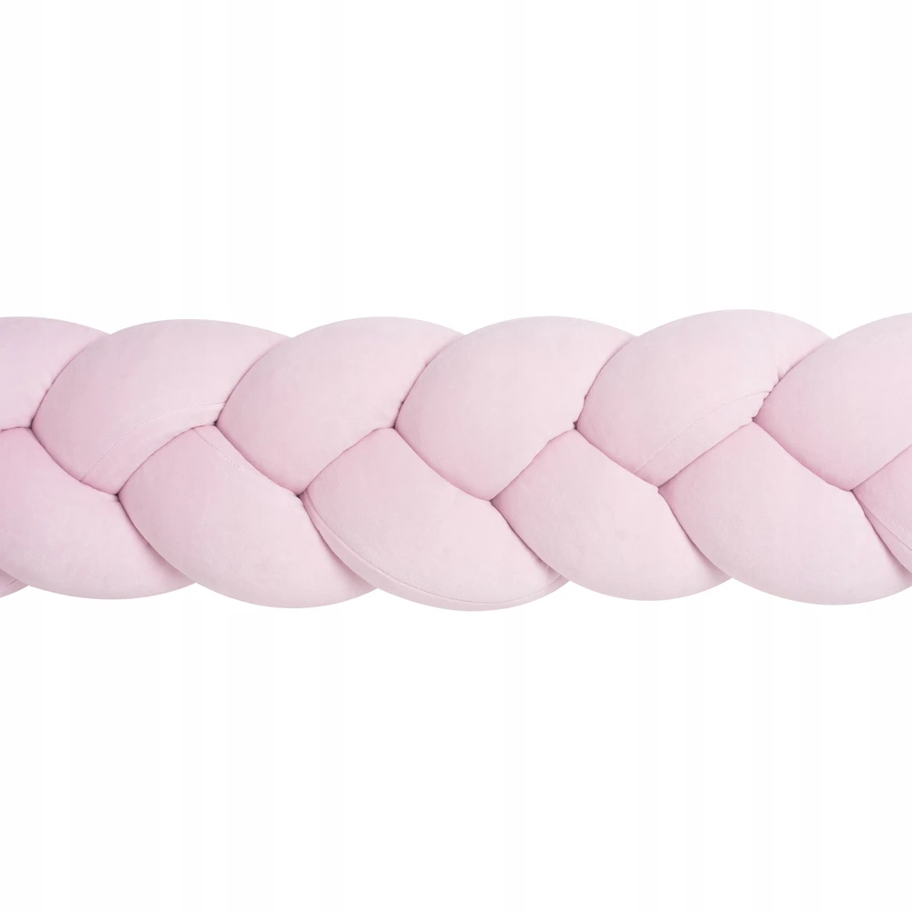 Pintinė rožinė lovelės buferis 200 cm JUKKI