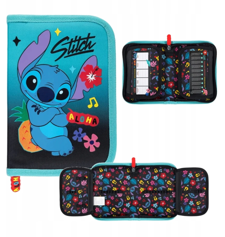 Defort PIÓRNIK DWUKLAPKOWY STITCH ALOHA MINT ST. MAJEWSKI