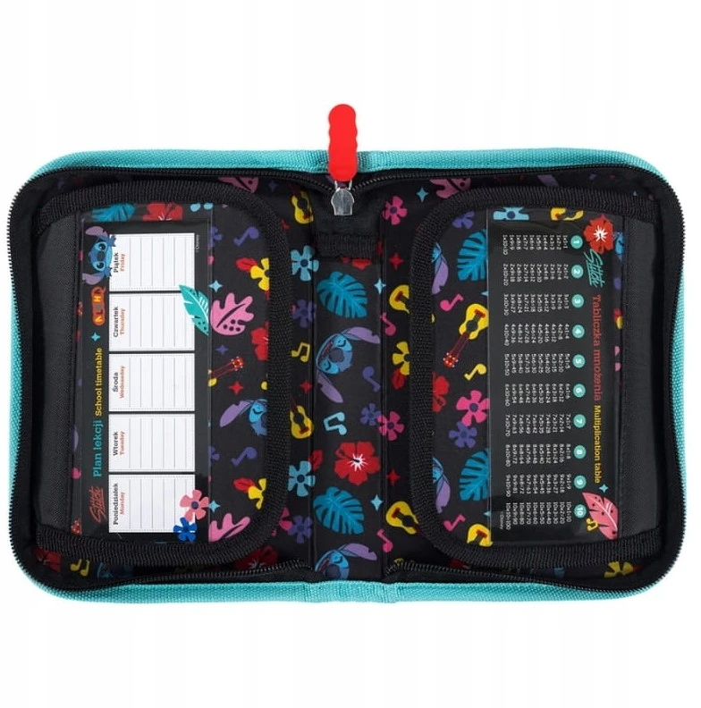 Defort PIÓRNIK DWUKLAPKOWY STITCH ALOHA MINT ST. MAJEWSKI