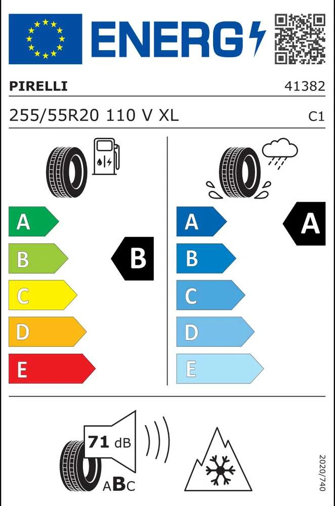 Pirelli 255/55R20 SCORPION WINTER 2 110V XL