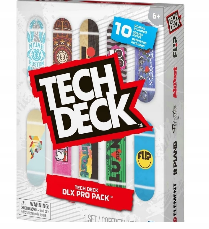 Pirštų riedlentės Spin Master Tech Deck, 10 vnt.