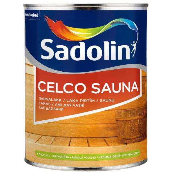 Pirties lakas SADOLIN CELCO SAUNA, 1 l