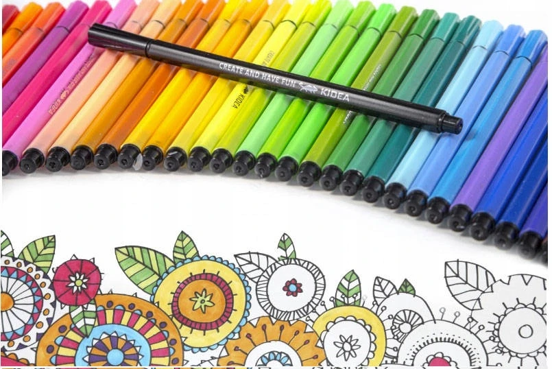 Pisaki w etui 36 kol Kidea