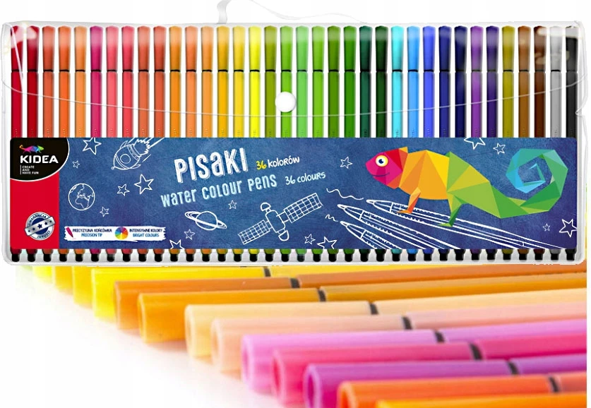Pisaki w etui 36 kol Kidea