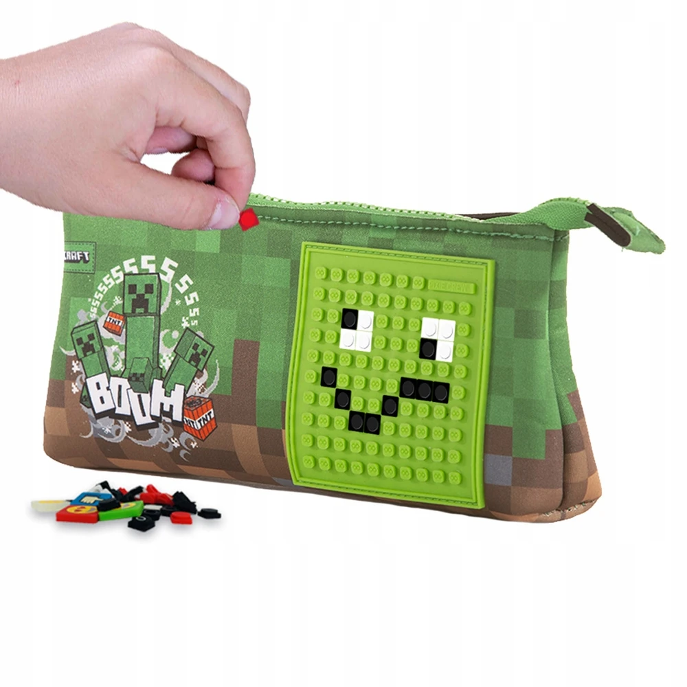 Pixie Crew Minecraft Neopreninis dėklas su pikselių panele
