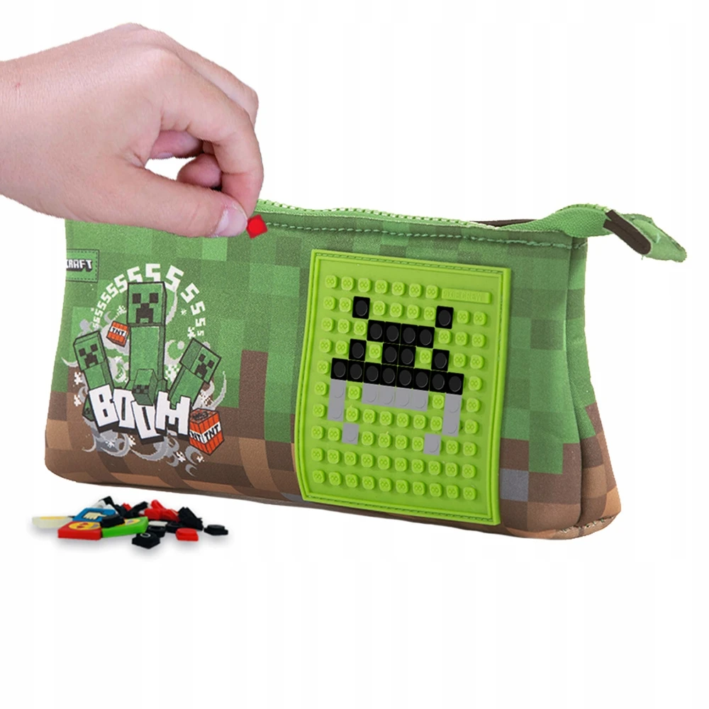 Pixie Crew Minecraft Neopreninis dėklas su pikselių panele