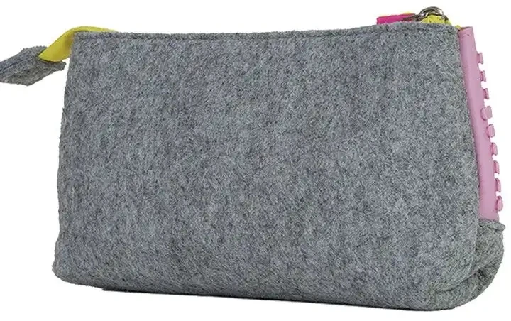 Pixelbags Pixie Crew pieštukinė su rožiniu skydeliu, 20.3x12x3.7 cm