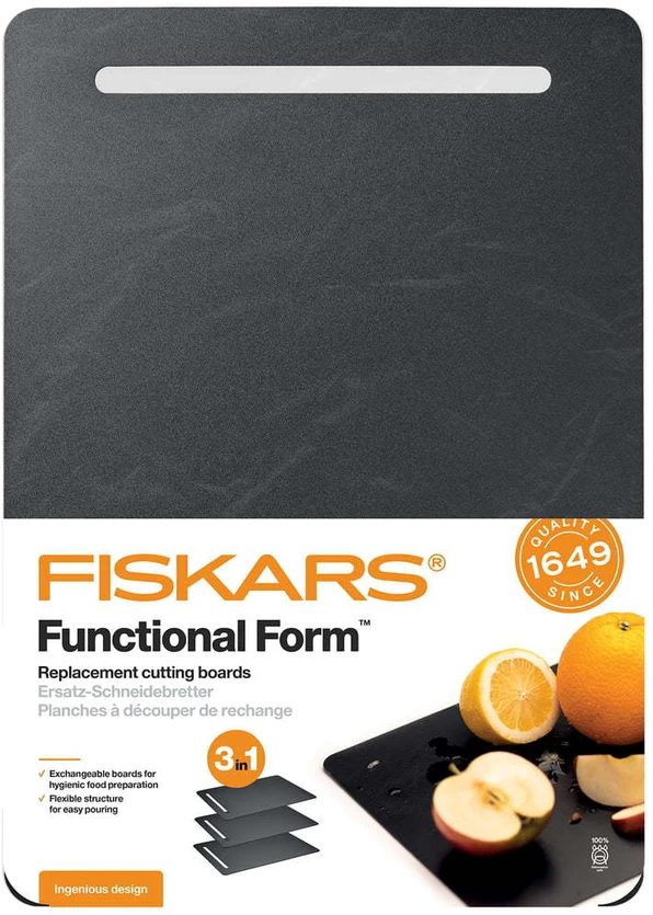 Fiskars Functional Form bambukinių pjaustymo lentelių rinkinys