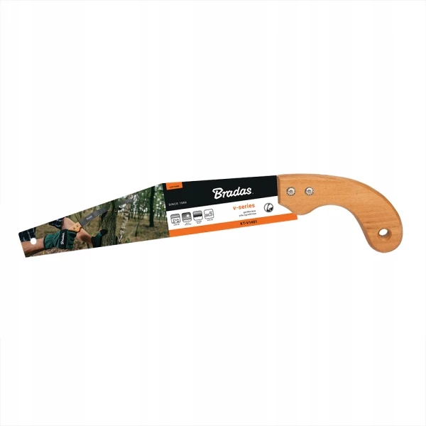 Bradas Pjūklas su medine rankena, 310 mm, šakoms pjauti KT-V1401