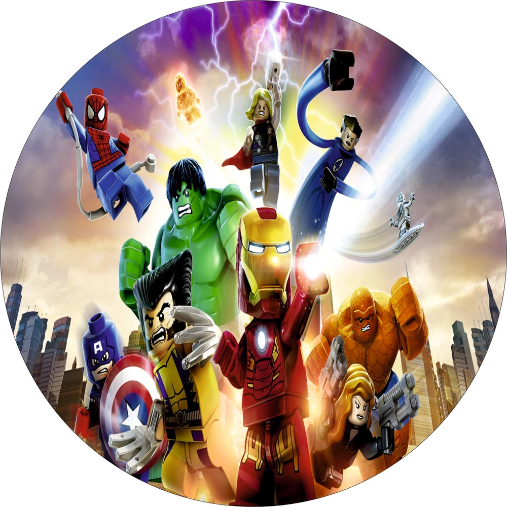 Plafon kinkiet AVENGERS apvalus