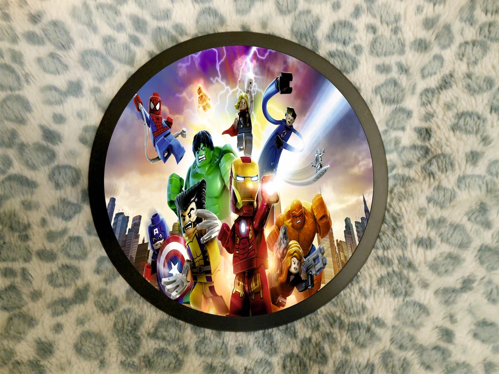 Plafon kinkiet AVENGERS apvalus