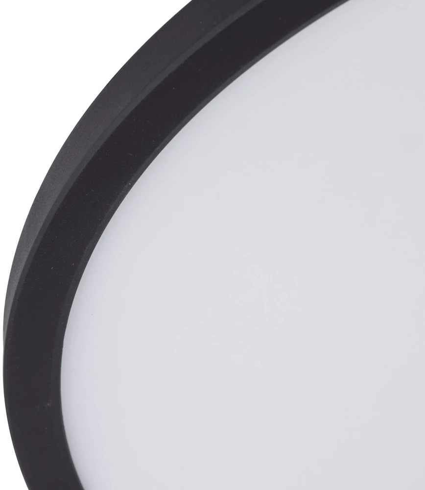 Lubinis šviestuvas PLAFON LAMPA SUFITOWA TK LIGHTING AQUA Juodas MEDIUM 6903 LED JUODA/Baltas