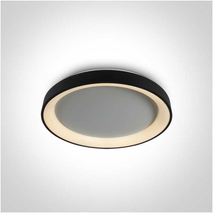 Lubinis šviestuvas 30W LED plafonas, juodas, 2700/3000/4000K, 62130L/B/V