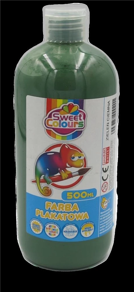 Plakatiniai dažai Otocki, 500 ml, tamsiai žali