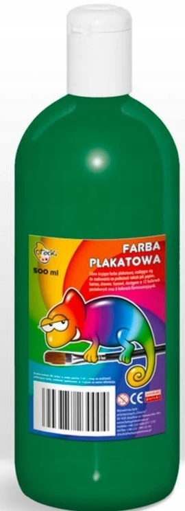Plakatiniai dažai Otocki, 500 ml, tamsiai žali