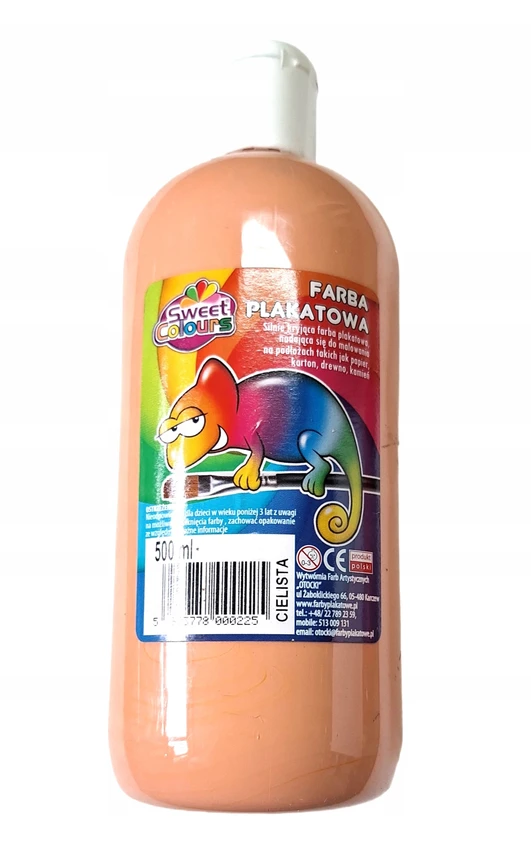 Plakatų dažai Otocki, 500 ml, šviesiai rudi