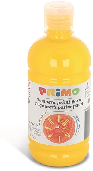 Plakatų dažai Primo, rožiniai, 0.5l