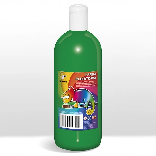 Krups Plakatų dažai Sweet Colours 500 ml, tamsiai žali