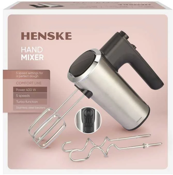Plakiklis Severin HM 3830 mixer Hand mixer 400 W Baltas