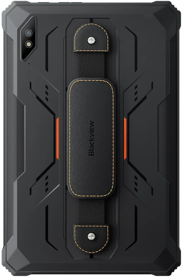 Planšetė „Blackview Active 8 Pro Rugged Tab“ 8 GB / 256 GB, 10,36 colio FHD+ 1200 x 2000 IPS LCD, aštuonių branduolių, 16 MP priekinė / 48 MP galinė kamera, baterija 22 000 mAh, 33 W laidinis įkrovimas, USB Type-C lizdas, ILD kortelė, 13 M 13, 0 Oranžinis