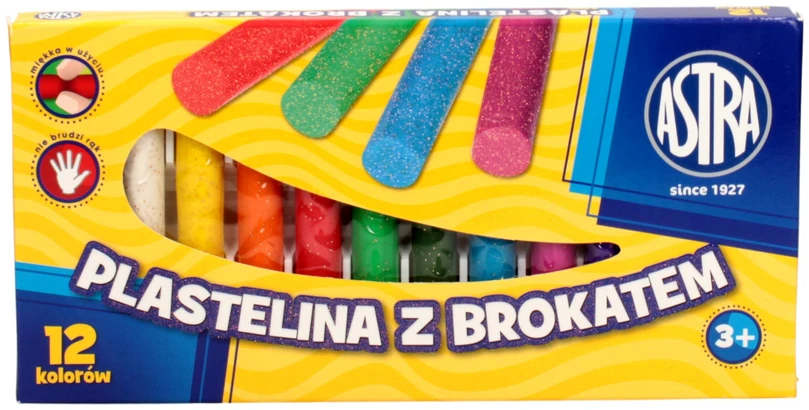 PLASTELINA 12K BROKAT ASTRA 303107001
