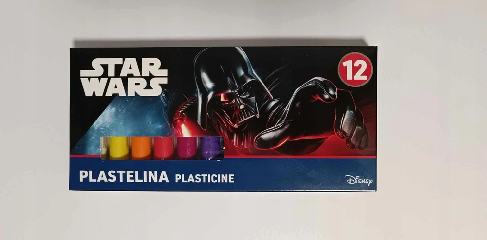 Plastelina Star Wars St. Majewski, 12 spalvų
