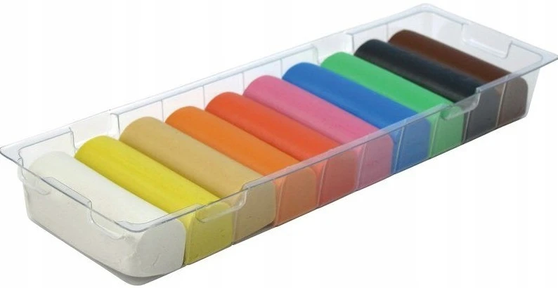 Plastelino rinkinys 10 spalvų, 200g, Koh-i-noor
