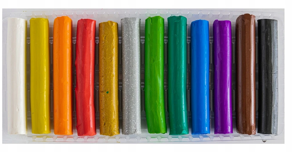 BAMBINO Plastilinas klasikinis 12 spalvų