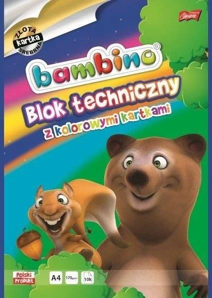 Plastelino rinkinys Bambino 18 spalvų + kilimėlis