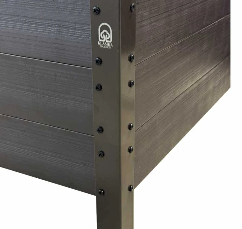 KLASIKA GPPS pakelta lysvė WOODLOOK ruda