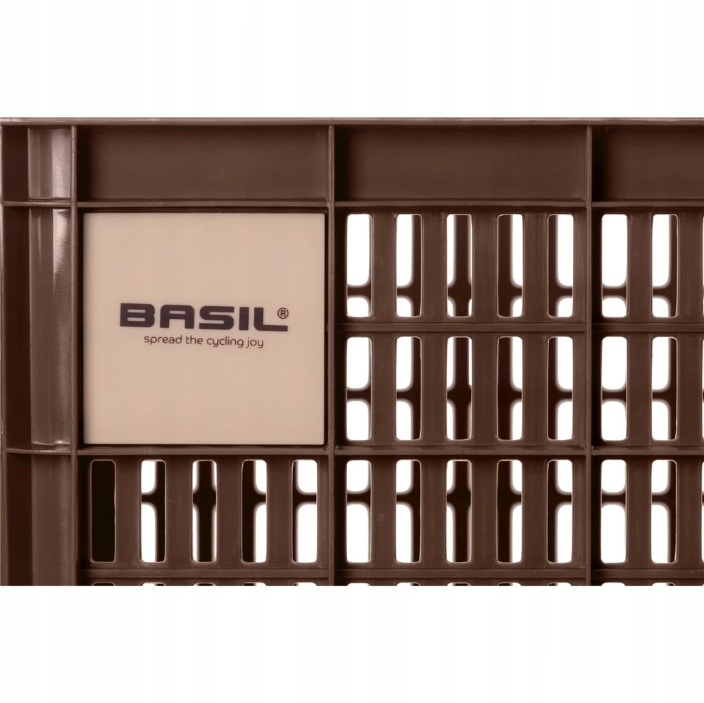 Plastikinė krepšys Basil Crate - BASIL - 29x39,5x21 cm - ruda - skirta priekinėms / galinėms bagažinėms