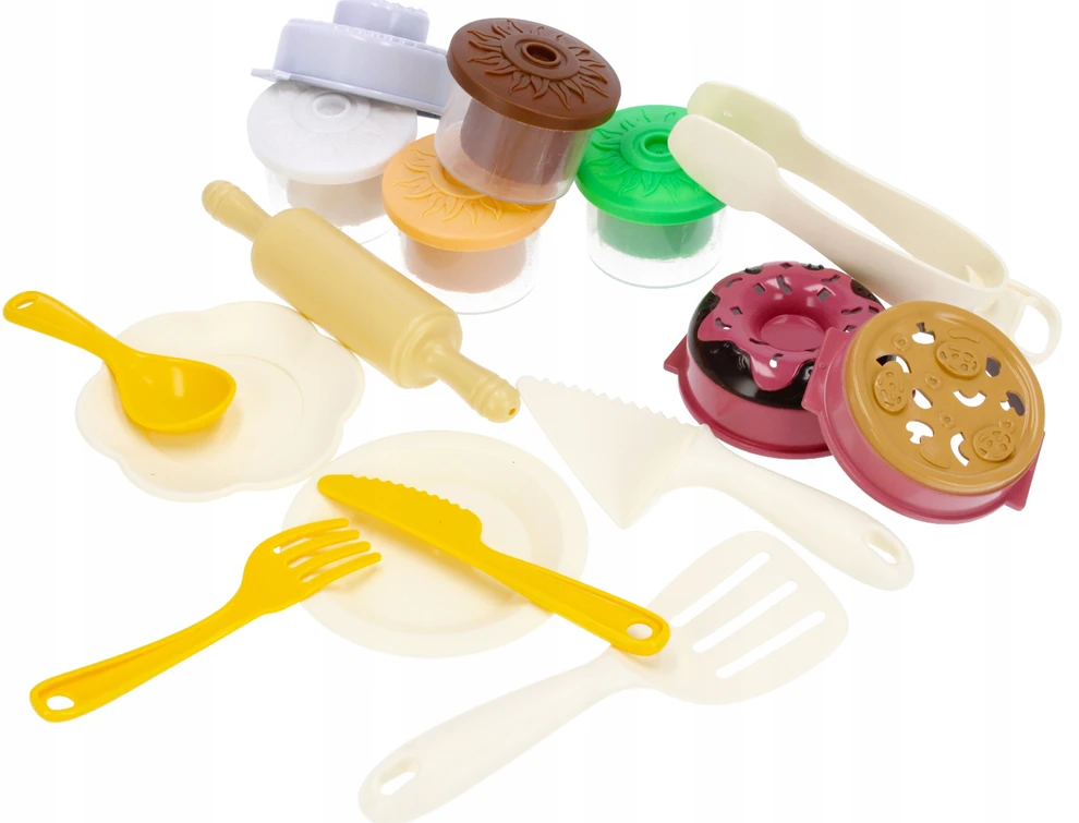 Plastikinė masė su priedais. Mikrobangų krosnelė, 481573 Mega Creative