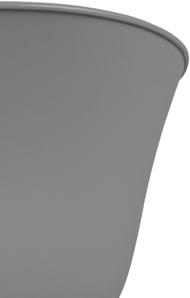 Plastikinė moderni biuro kėdė biurui balkone, Solaris Gray