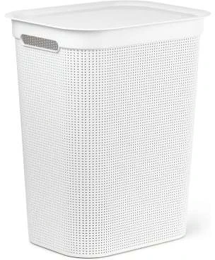 Plastikinė skalbinių dėžė CURVER MY STYLE, pieno sp., 60 x 43 x 33 cm, 55 L