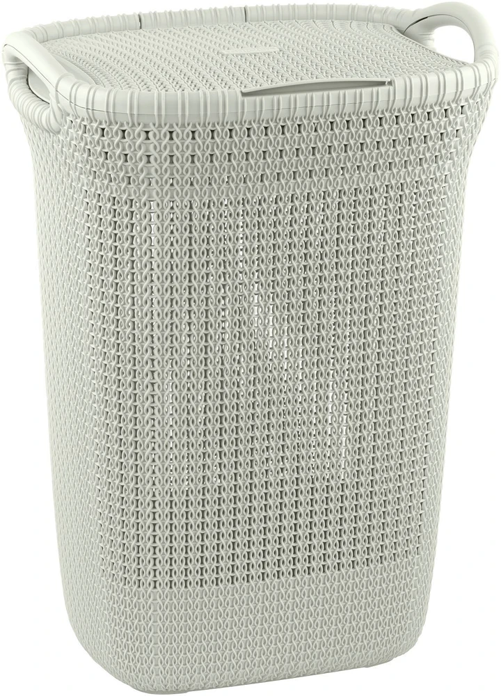 Plastikinė skalbinių dėžė CURVER MY STYLE, pieno sp., 60 x 43 x 33 cm, 55 L