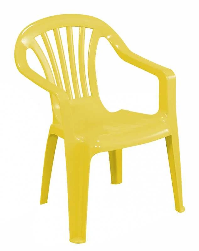 Plastikinė vaikiška kėdutė BABY ALTEA, BAL540GI , geltona