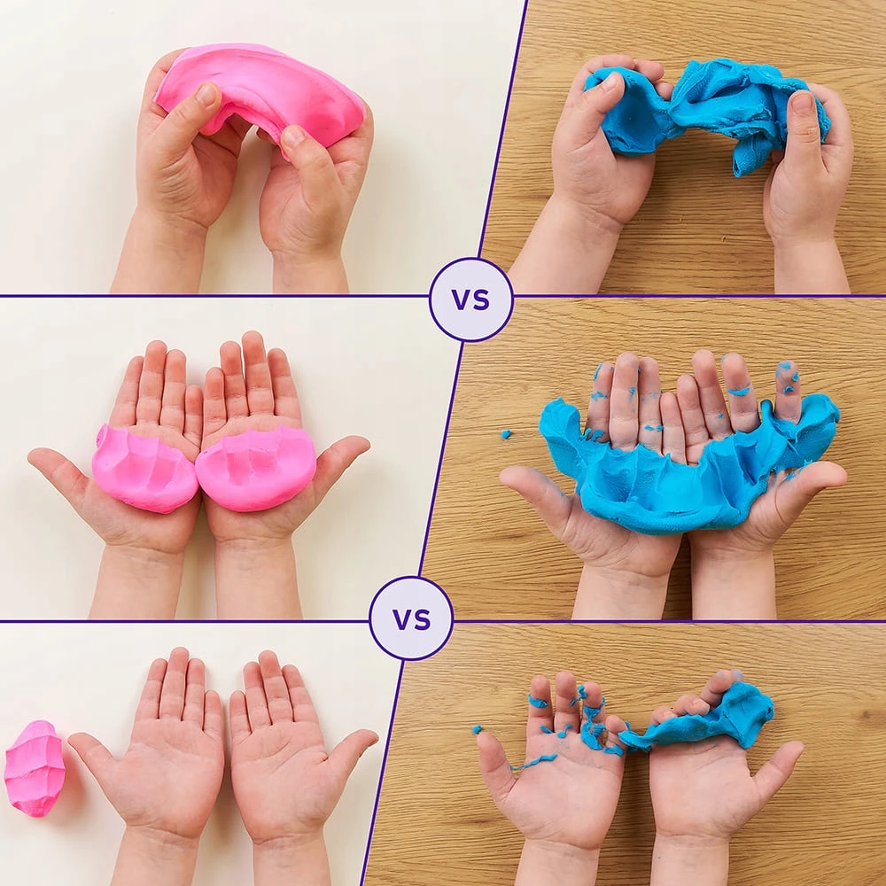 Plastikinė žaidimų tešlos masė Balta 910ml Okto Foam
