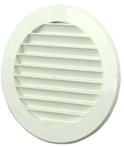 Europlast Plastikinės ventiliacijos grotelės luboms NGA80, DN80, apvalios
