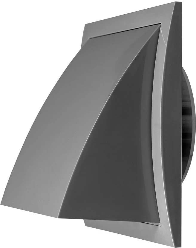 Išorinės ventiliacijos grotelės EUROPLAST ND12FVB, rudos