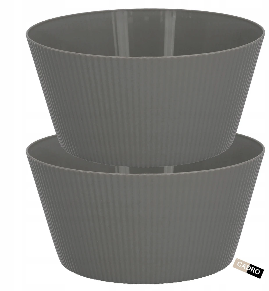 Plastikiniai dubenys, virtuvės dubuo užkandžiams, vaisiams, 15 cm, 2 vnt
