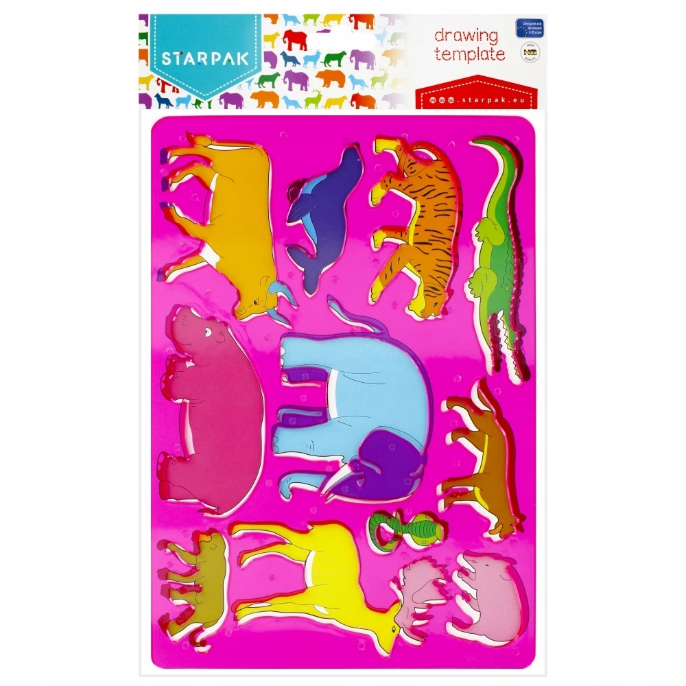 Plastikiniai gyvūnų šablonai - Starpak