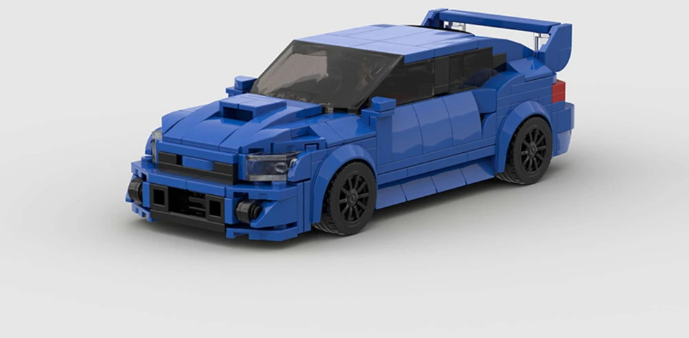 Plastikiniai konstrukciniai blokeliai SUBARU WRX STI Car Car Gift HIT