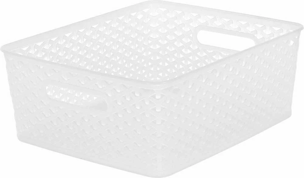 Keter Plastikinis krepšys CURVER MY STYLE, baltos spalvos, h13 x 36 x 30 cm, 13 L